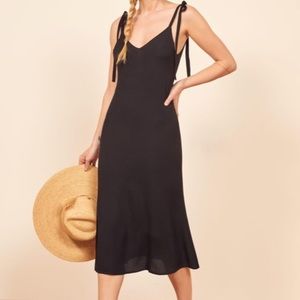 Reformation black dress sz S